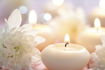 what is a funeral service and why have a funeral candles and flowers image